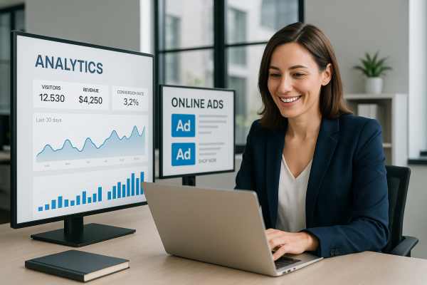 Casos de éxito de publicidad online para pymes con análisis de campañas y resultados