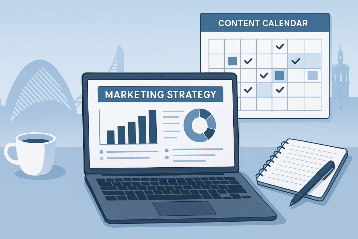 Estrategia de contenido para atraer clientes en empresas de Valencia