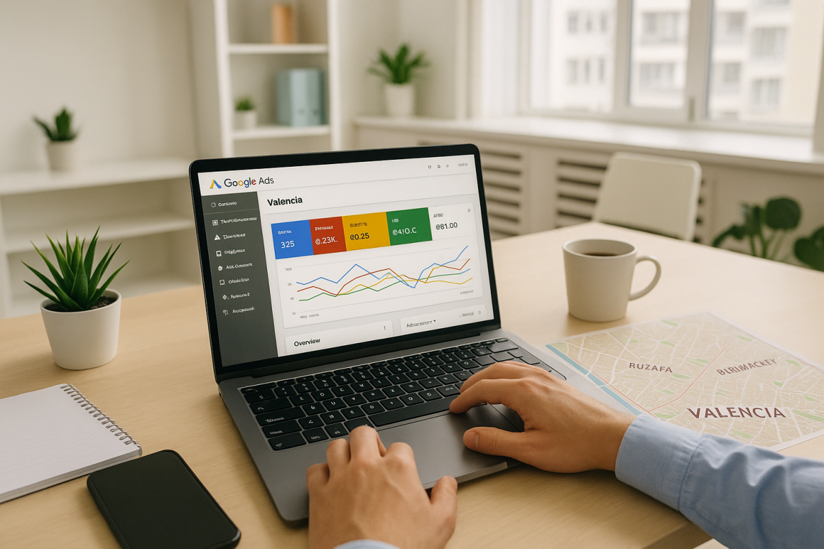 Campañas de Google Ads para servicios locales en Valencia
