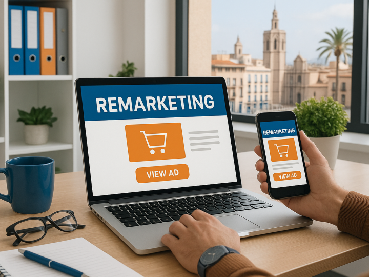 Estrategia de remarketing para empresas de Valencia con anuncios digitales